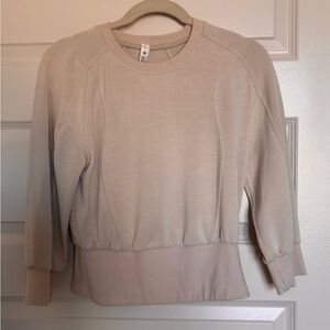 Lululemon Athletica Cream Sweatshirt